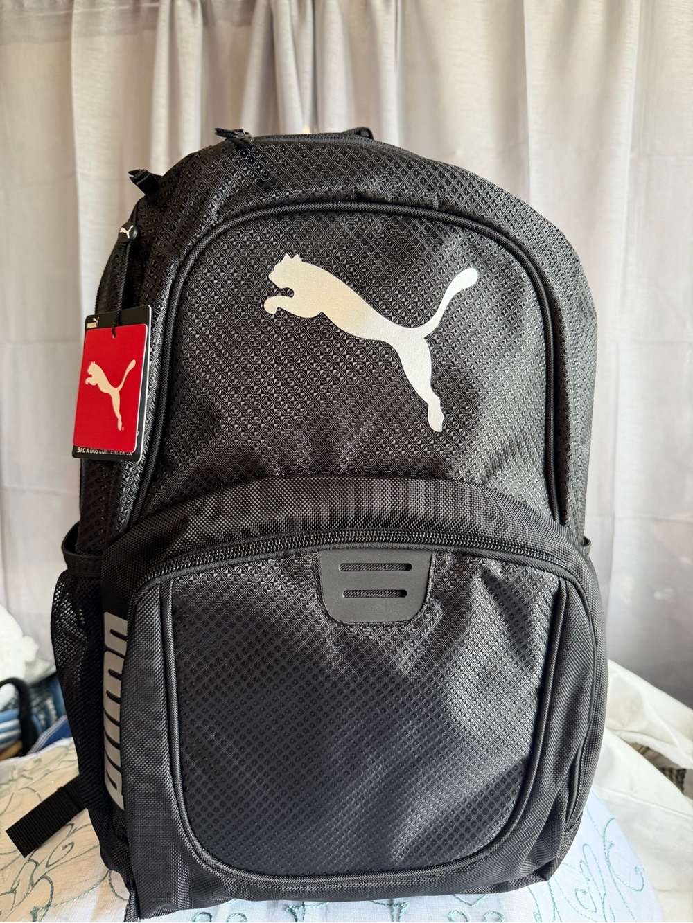 PUMA Evercat Contender 3.0 Backpack Black NWT Unisex Laptop School Bag - Picture 2 of 8